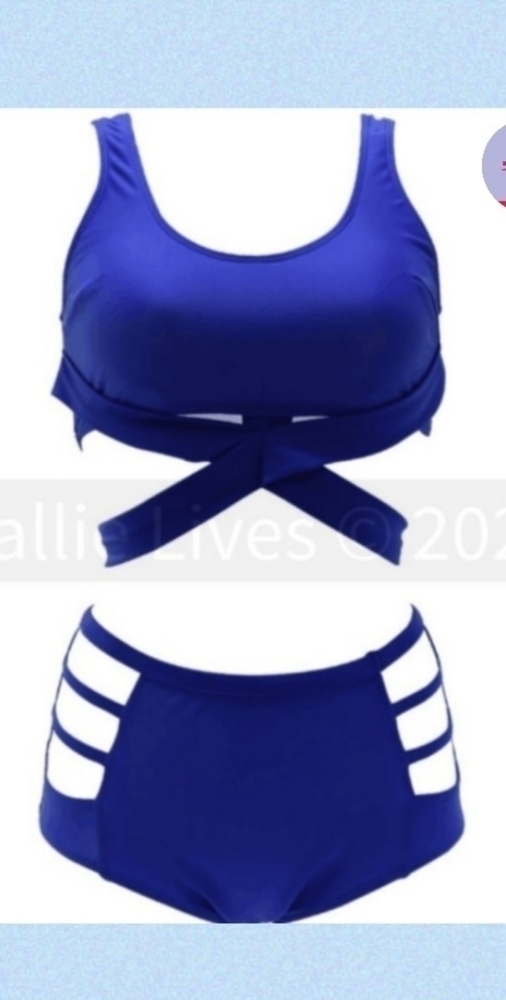 5/$25 NWT Callie Plus Bikini+